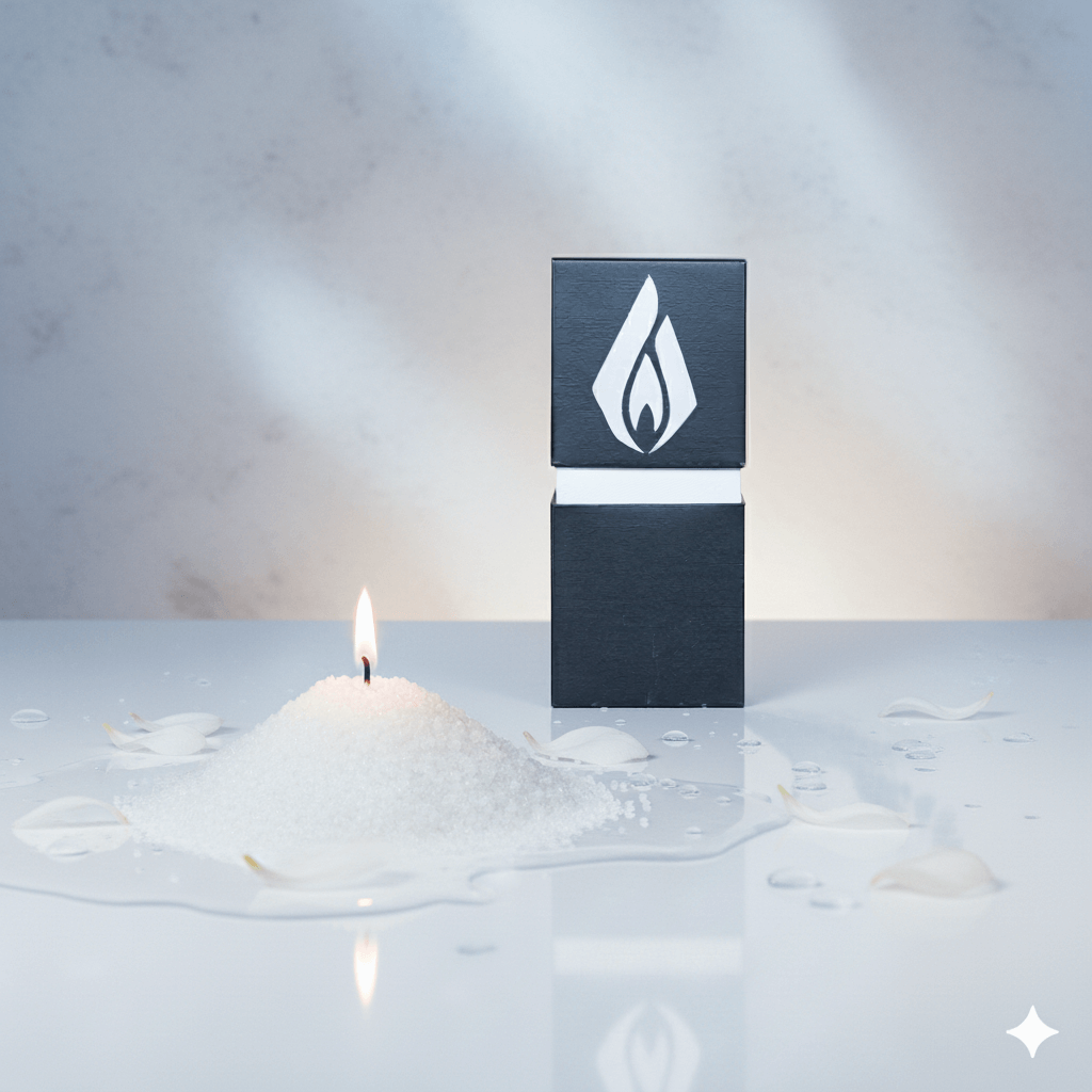 Vela Perlada - Aroma Lotus & Jojoba