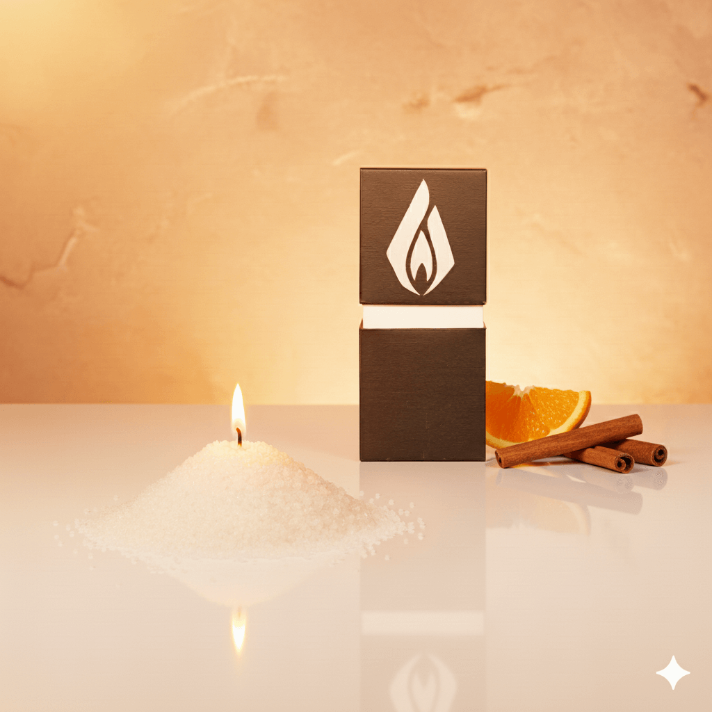 Vela Perlada - Aroma Canela/Naranja