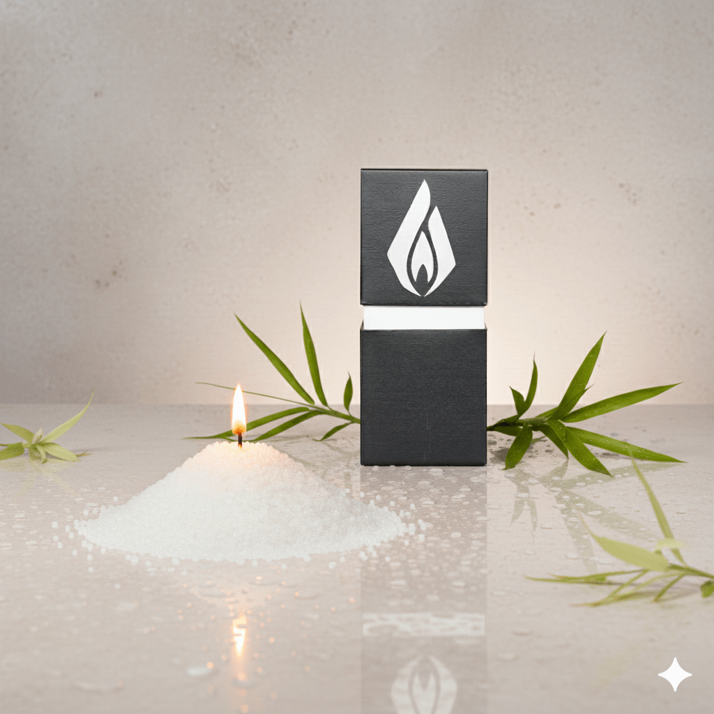 Vela Perlada - Aroma Bambú