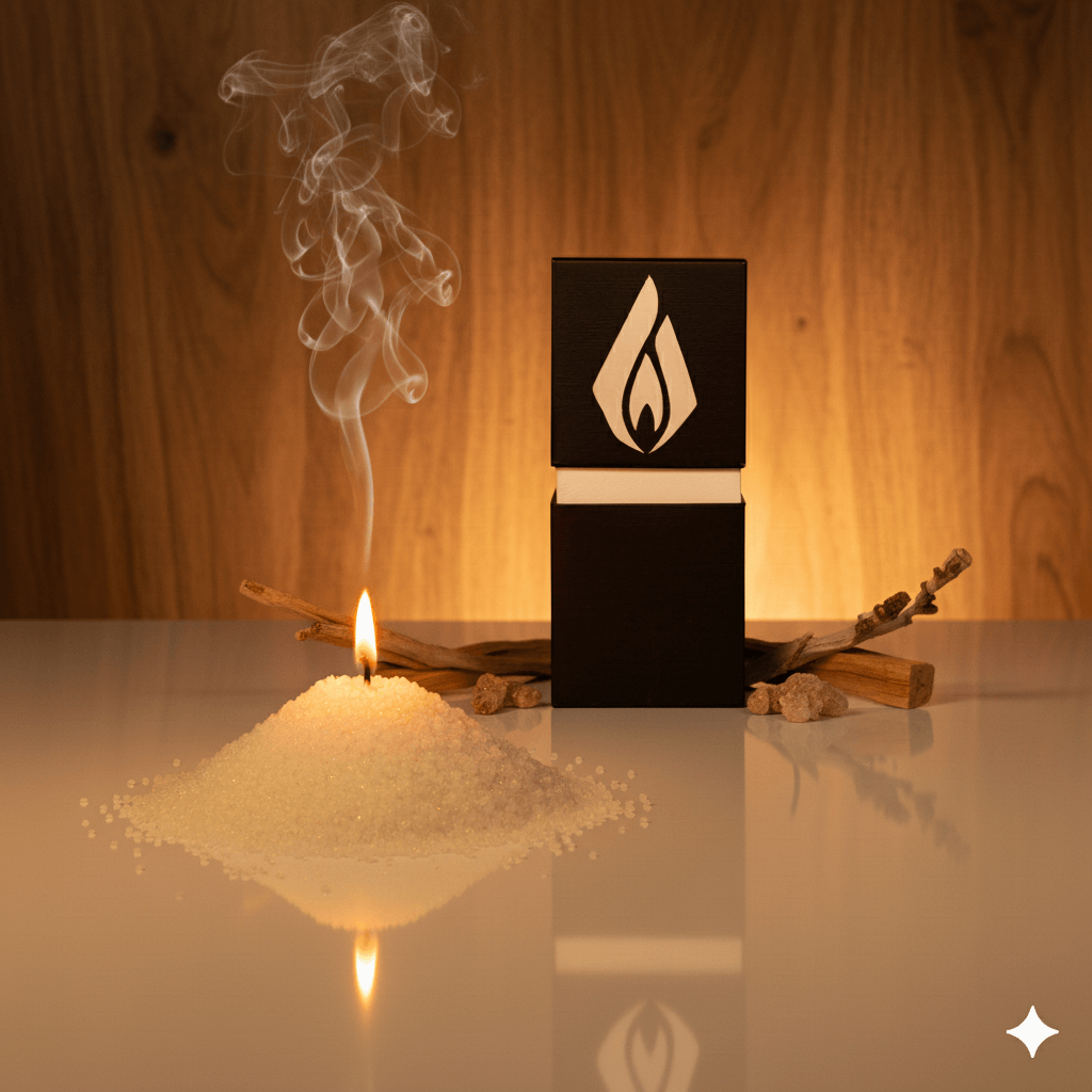 Vela Perlada - Aroma Palo Santo