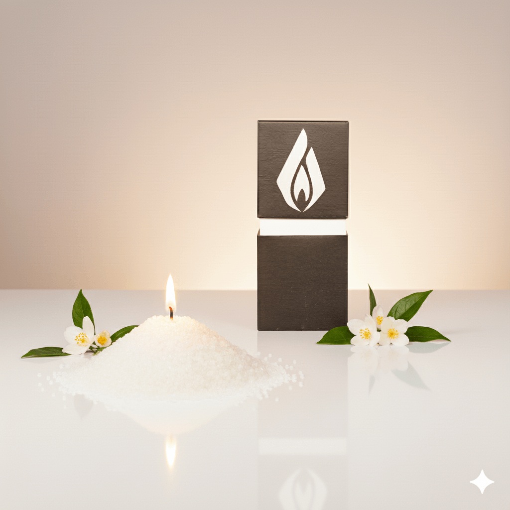 Vela Perlada - Aroma Jazmín